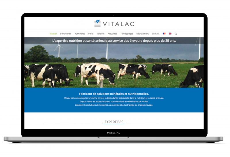 Vitalac Site Web Multilingue