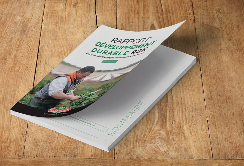 Couverture Rapport RSE Prince de bretagne Coopérative