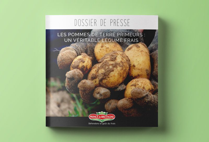 Création par l'agence Appaloosa des dossiers de relation presse Prince de Bretagne