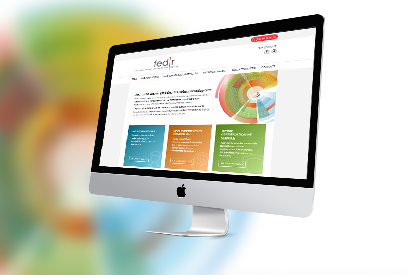 Fedr site web conseil RH et catalogue de formations