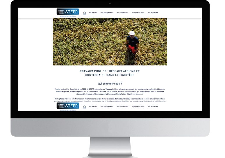 Un site web pour la Stepp