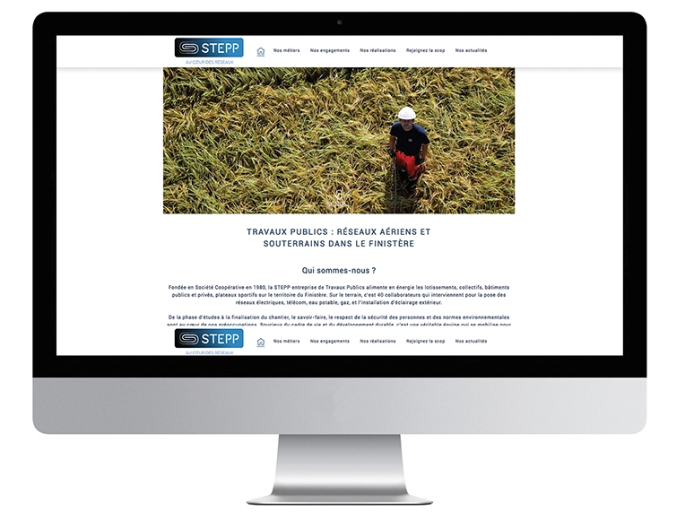 Un site web pour la Stepp