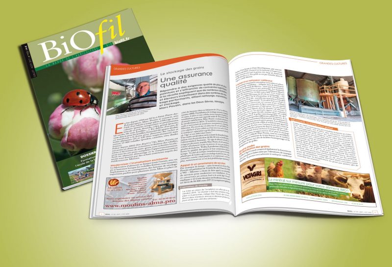 Encart de publicité FAF agriculture