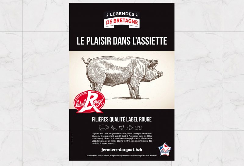 Affiche viande porc