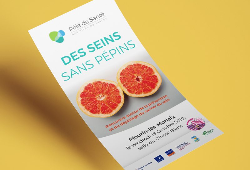 Flyer "Des seins sans pépins"
