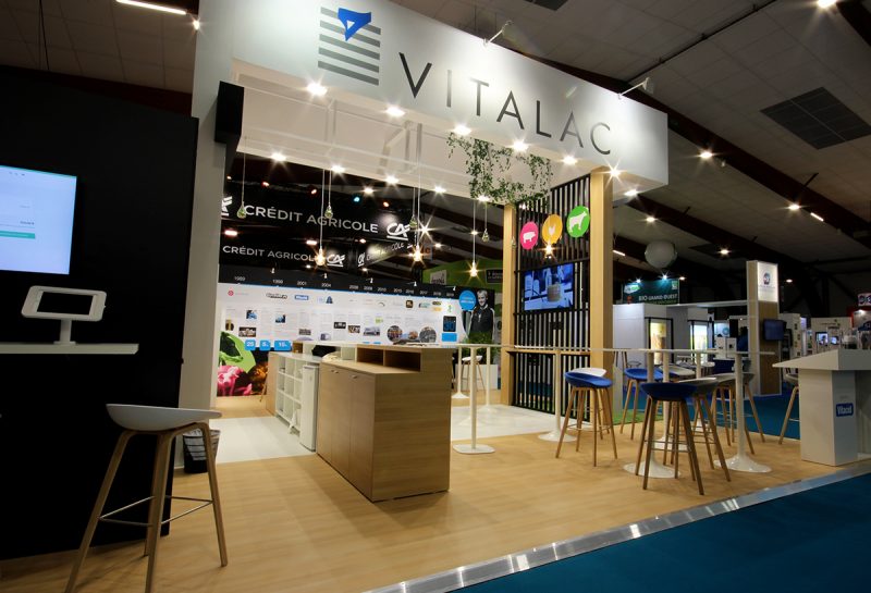 Vue globale du stand Vitalac