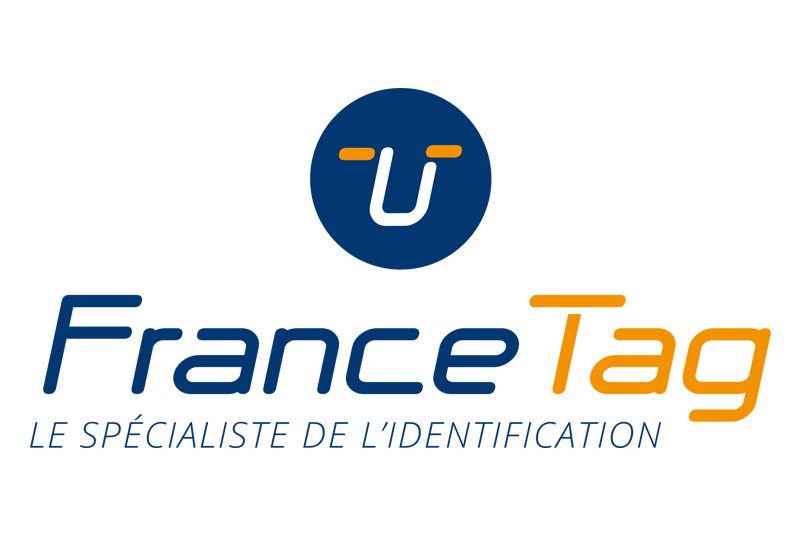 france tag logo identification animale logo