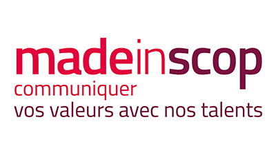 Logo madeinscop communiquer vos valeurs avec nos talents