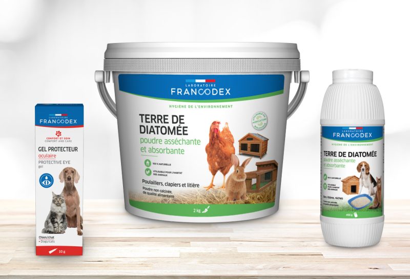 Francodex packaging produits vétérinaires
