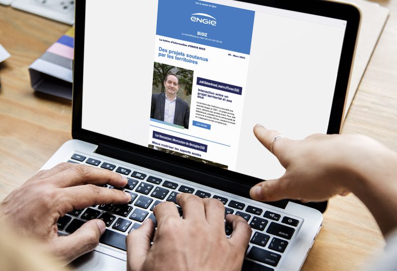ENGIE BiOZ - Réalisation et diffusion de la newsletter