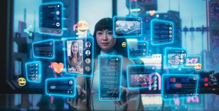 La communication sur les réseaux sociaux à l'occasion des salons