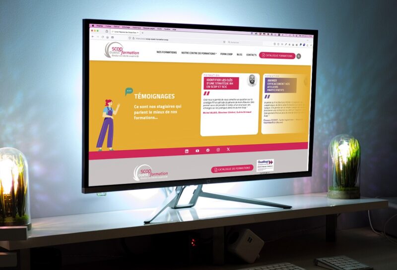 gescop ecran site internet