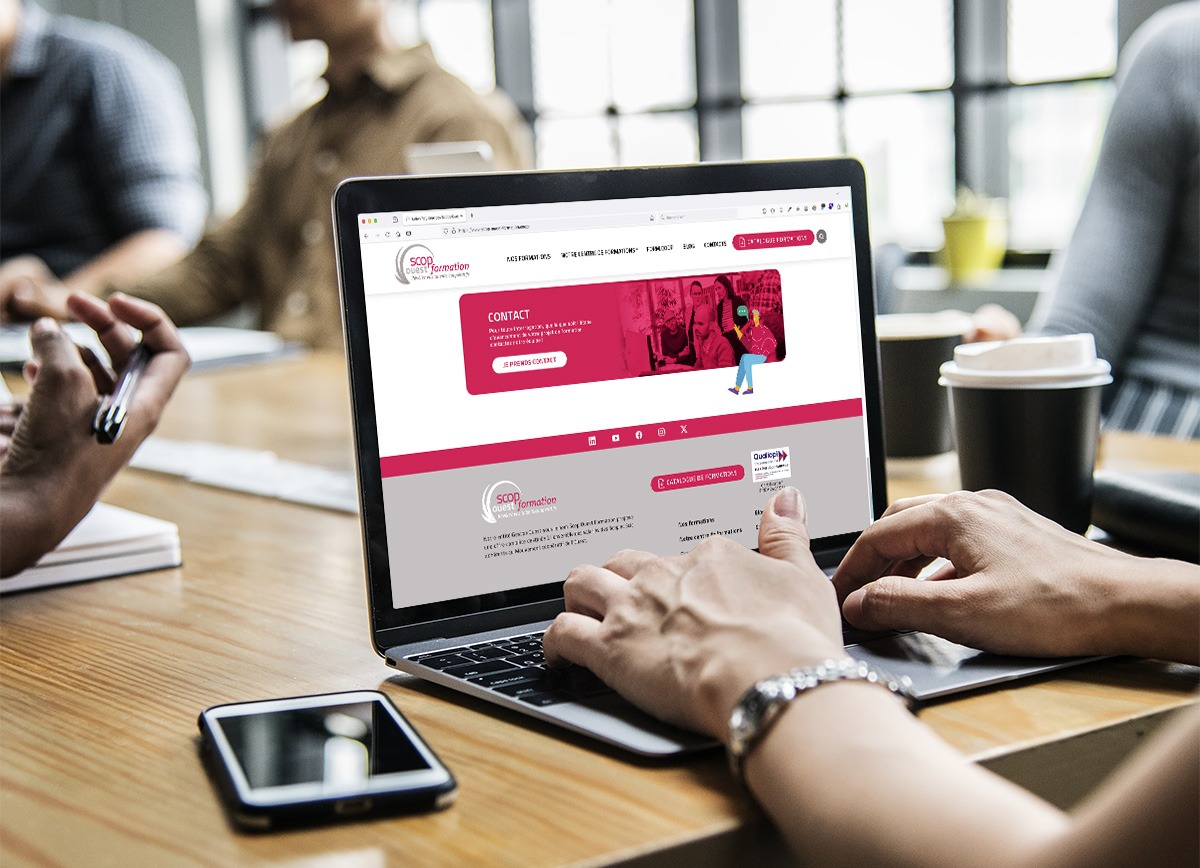 GeScop, site sur ordinateur