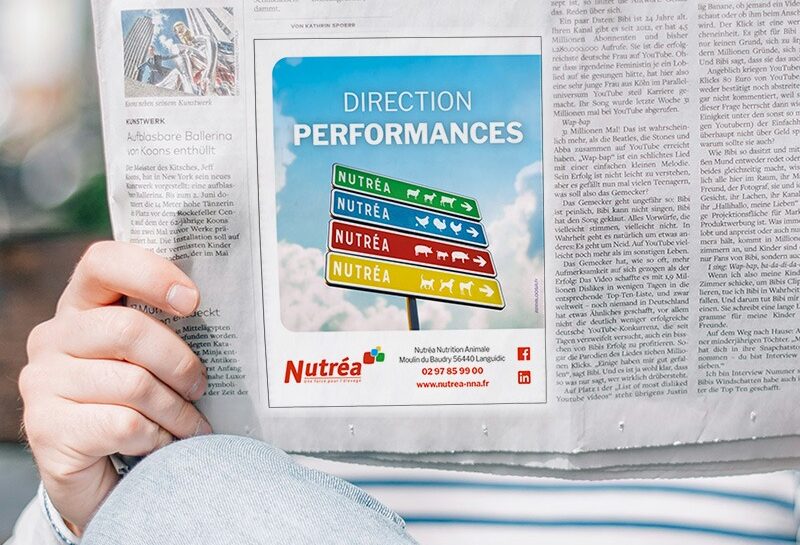 Nutréa Annonce presse journal direction performance