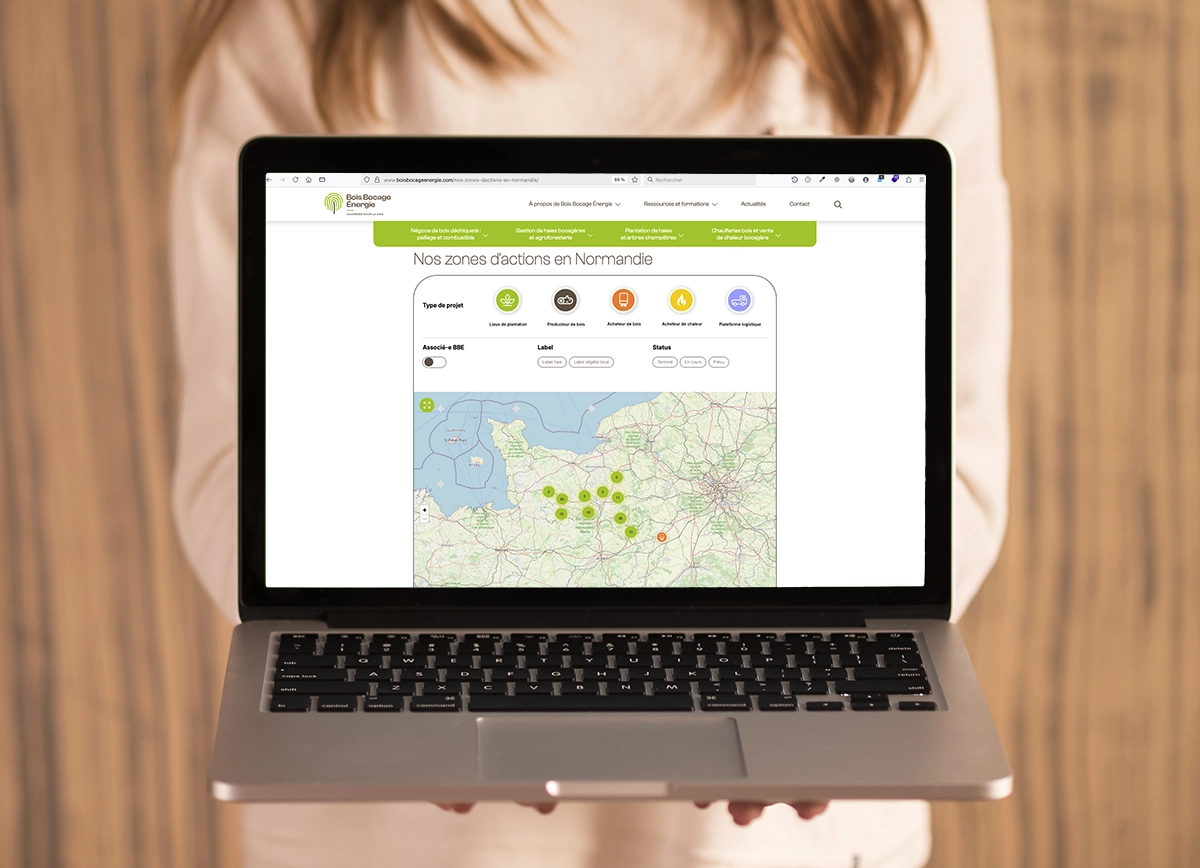 bois bocage energie carte normandie