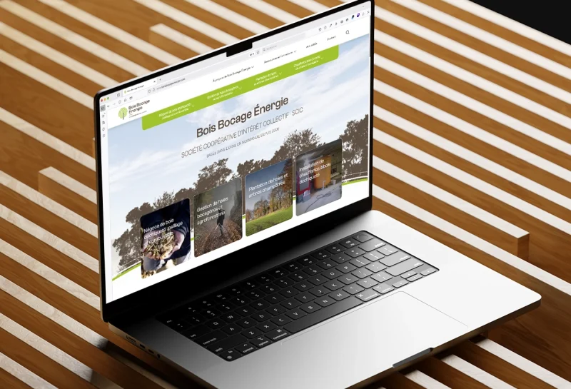 Bois Bocage Energie home page du site web